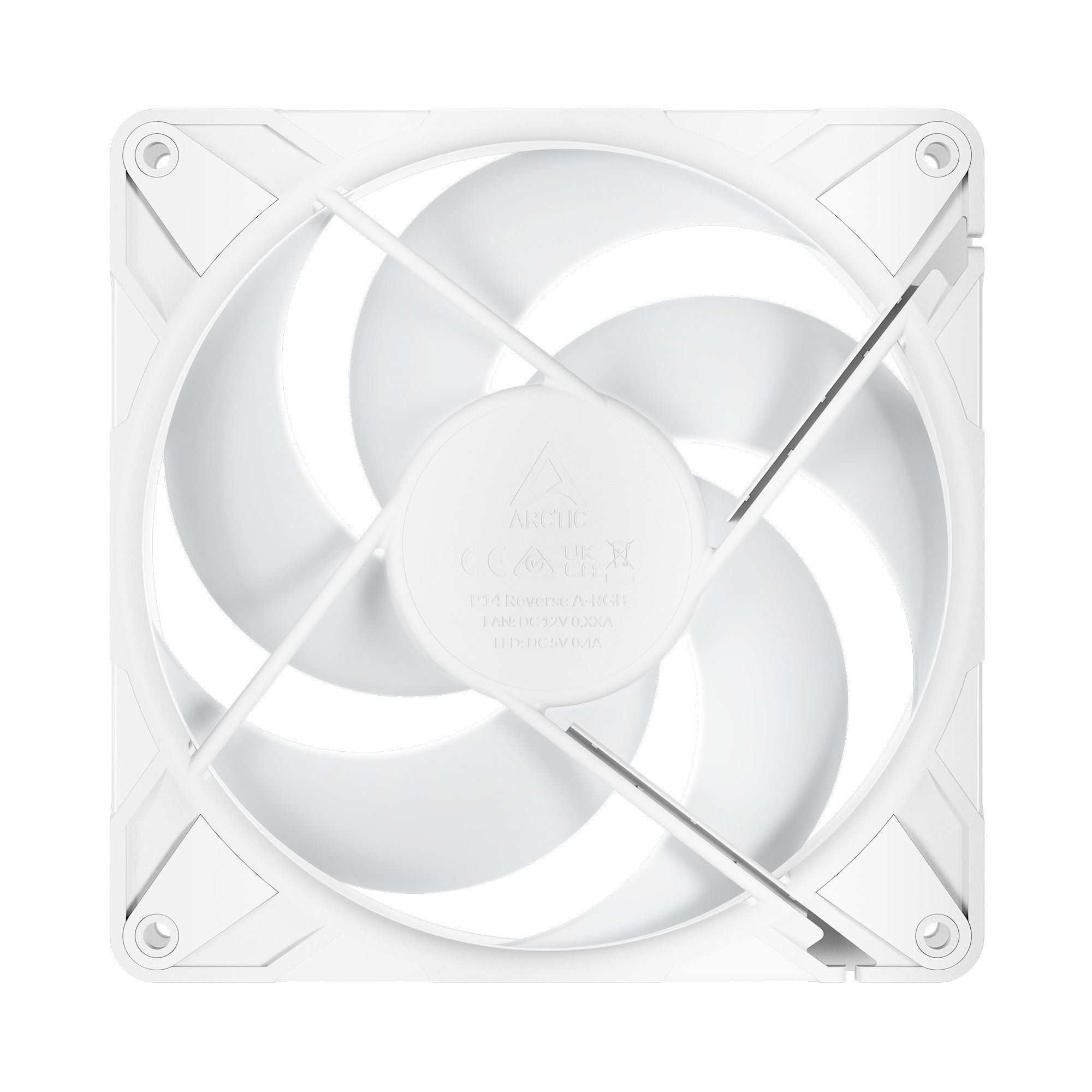 Arctic P14 Pro Reverse 140mm A-RGB PWM 3-Pack Fan with Cable Splitter 