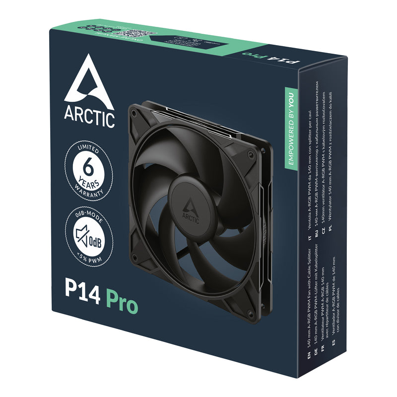 Arctic P14 Pro 140 mm PWM Fan (Black) (ACFAN00313A)