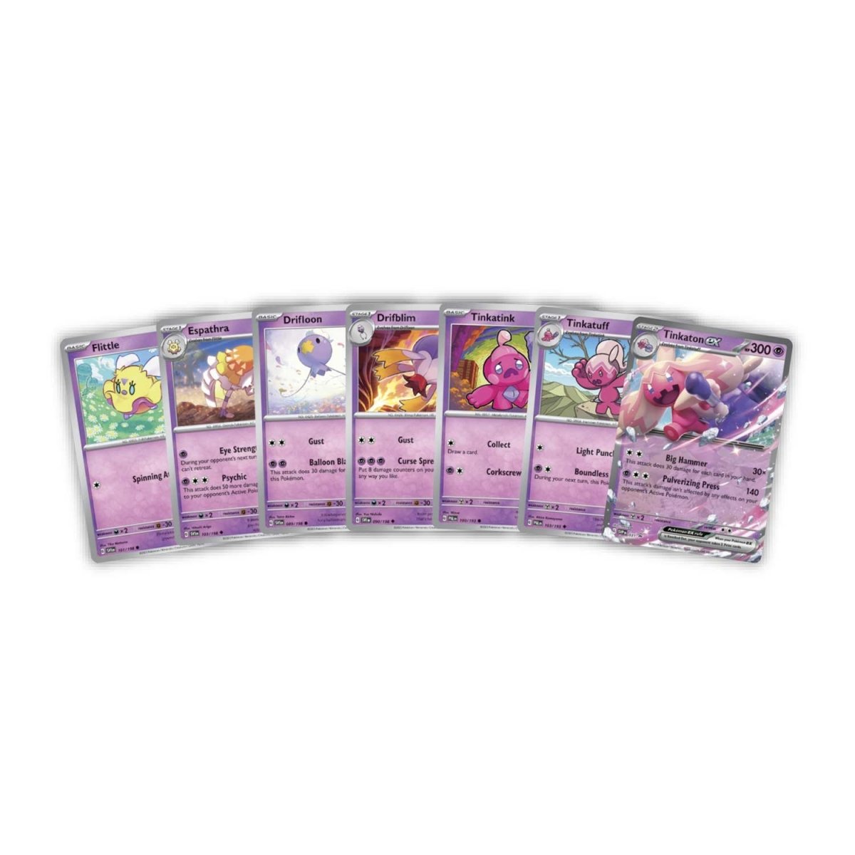 Pokemon Trading Card Game Ex Battle Deck (Tinkaton Ex) (290-85240)