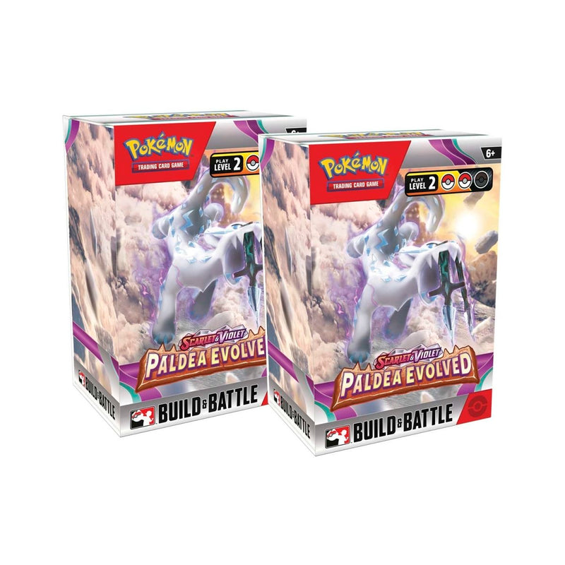 Pokemon Trading Card Game SV02 Scarlet & Violet Paldea Evolve Build & Battle Stadium Box (185-85372)