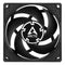Arctic P8 Max High-Speed 80mm PWM Single Fan (Black) (ACFAN00286A)