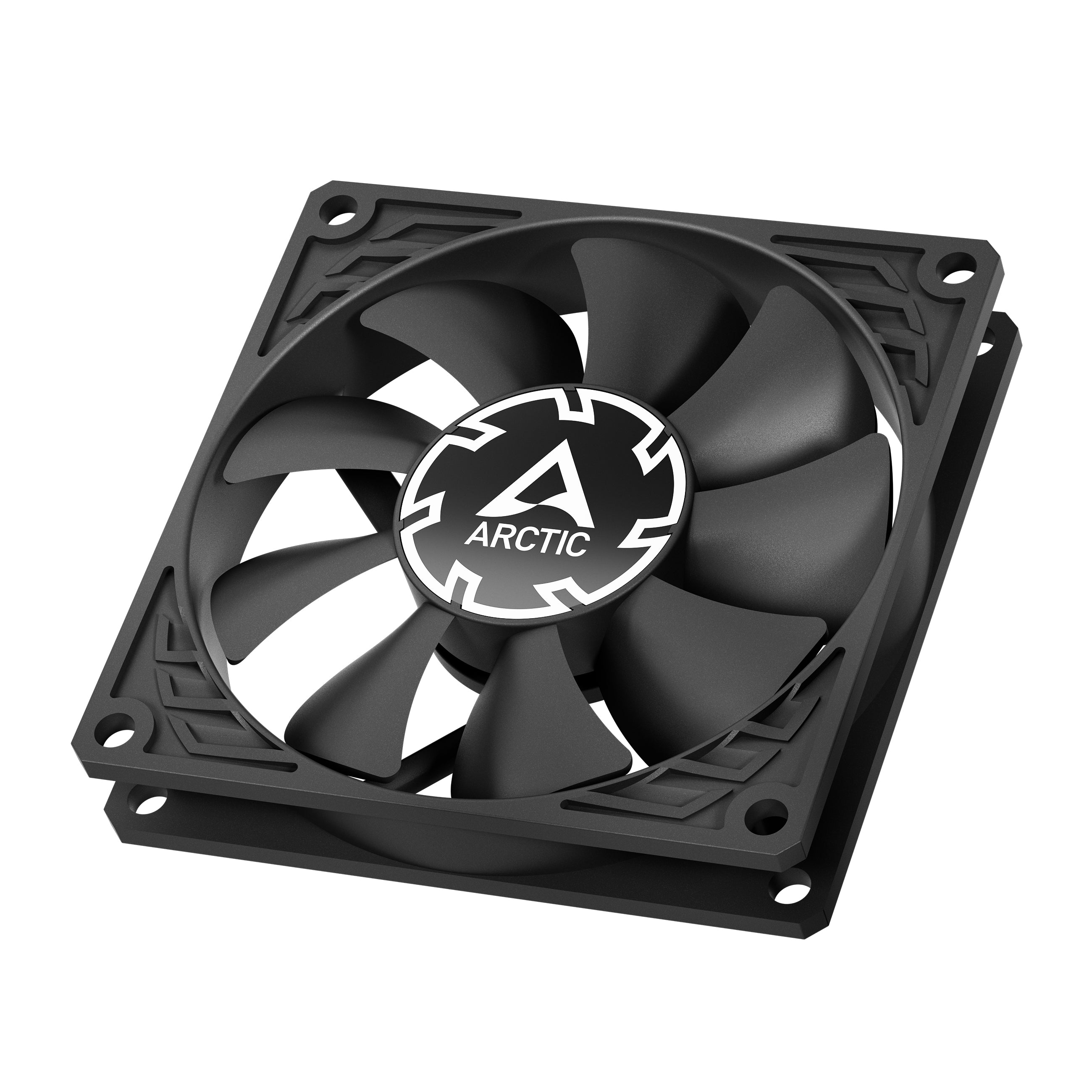 Arctic P8 Slim PWM PST 80mm Low-Profile PWM Fan with Cable Splitter