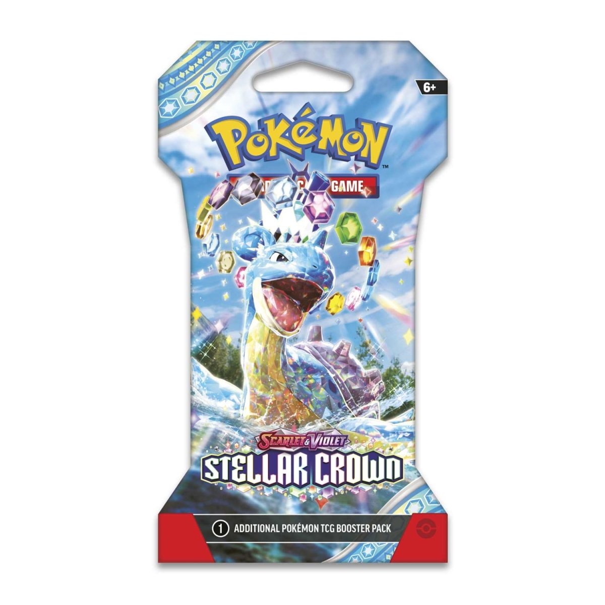 Pokemon Trading Card Game SV07 Scarlet & Violet Stellar Crown Booster (Sleeved) (190-85901)