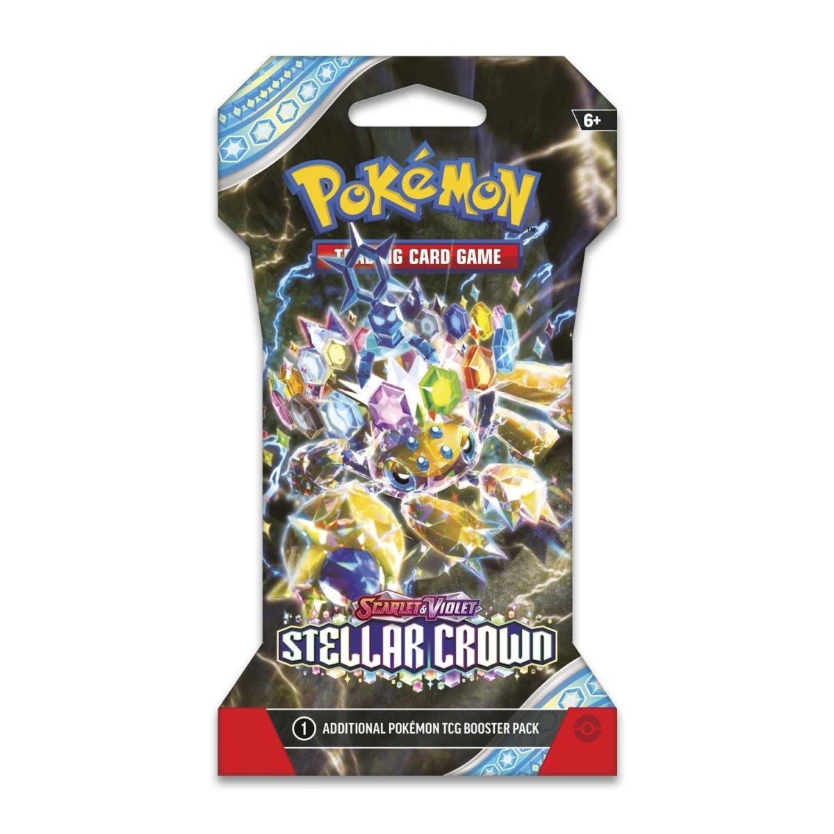 Pokemon Trading Card Game SV07 Scarlet & Violet Stellar Crown Booster (Sleeved) (190-85901)