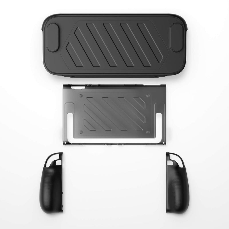 JSAUX Shock-Absorbent Split Storage Case for Nintendo Switch 2 (Black)