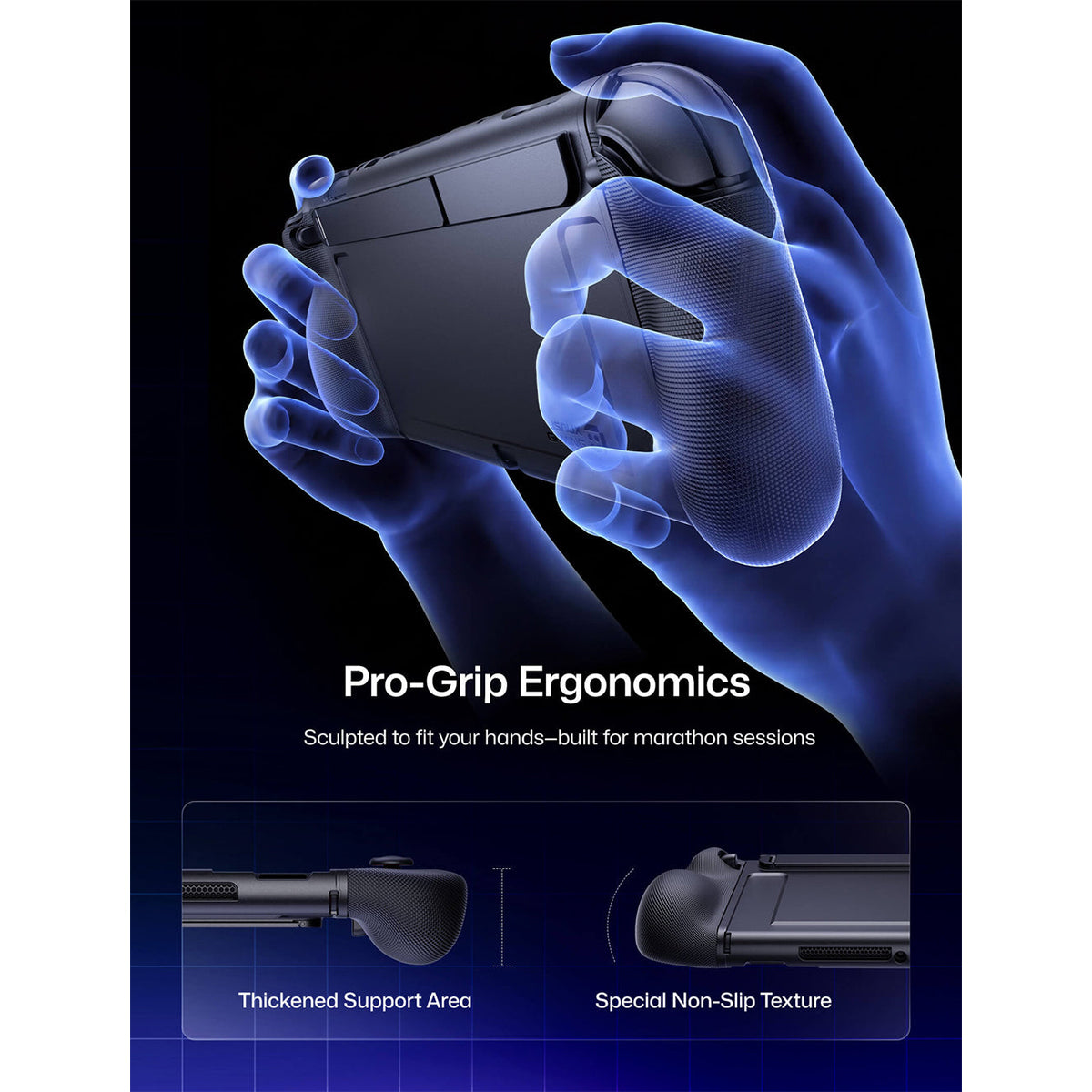 JSAUX GoJoy Case for Nintendo Switch 2 (Black) (PC0118A)