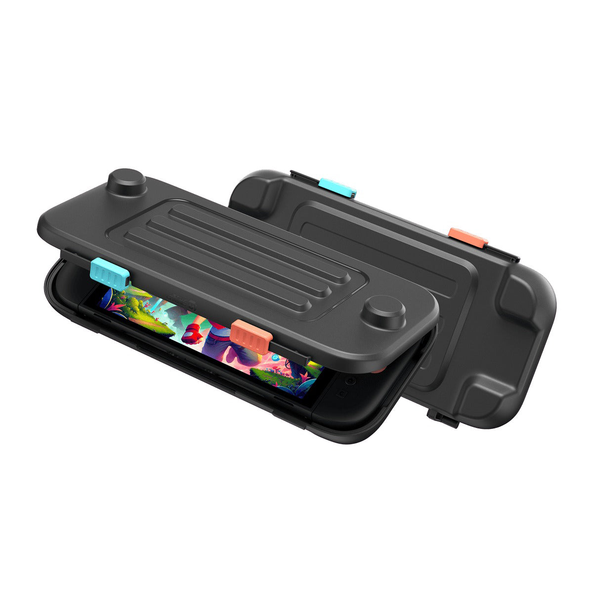 JSAUX RuggShell Ultra Shockproof Case for Nintendo Switch 2 (Black) (PC0126)

