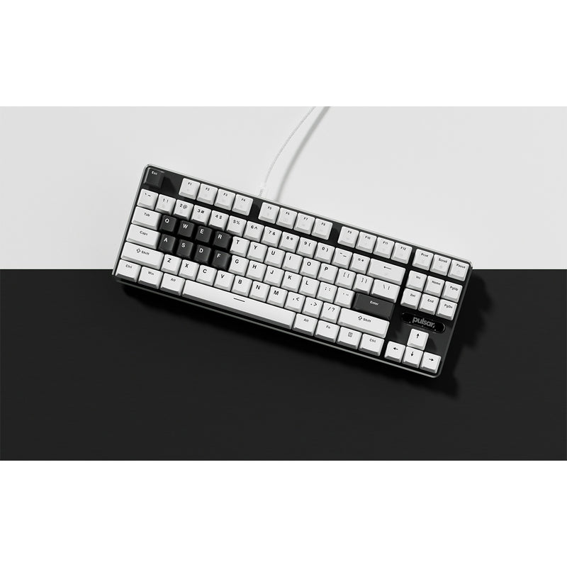 Pulsar PCMK 2 HE TKL ANSI Hall Effect Magnetic Gaming Keyboard (White) (PCMK2HE801W)