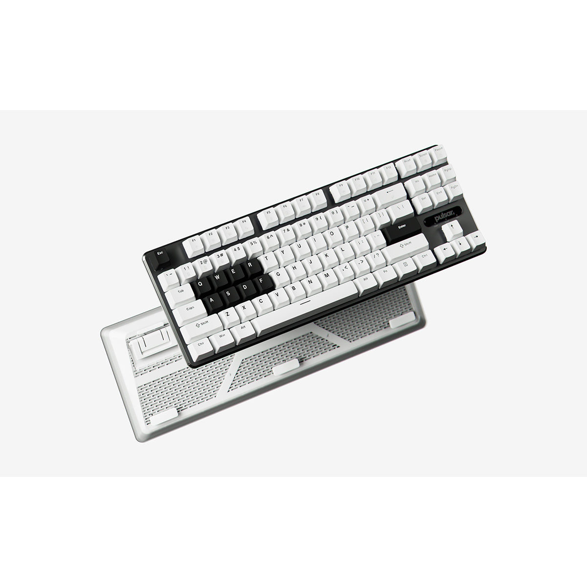 Pulsar PCMK 2 HE TKL ANSI Hall Effect Magnetic Gaming Keyboard (White) (PCMK2HE801W)