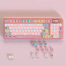 PIIFOX 117-Key Dye-Subbed PBT ASA Profile Pudding Keycaps Set (Calories)