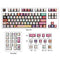 PIIFOX 117-Key Dye-Subbed PBT ASA Profile Pudding Keycaps Set