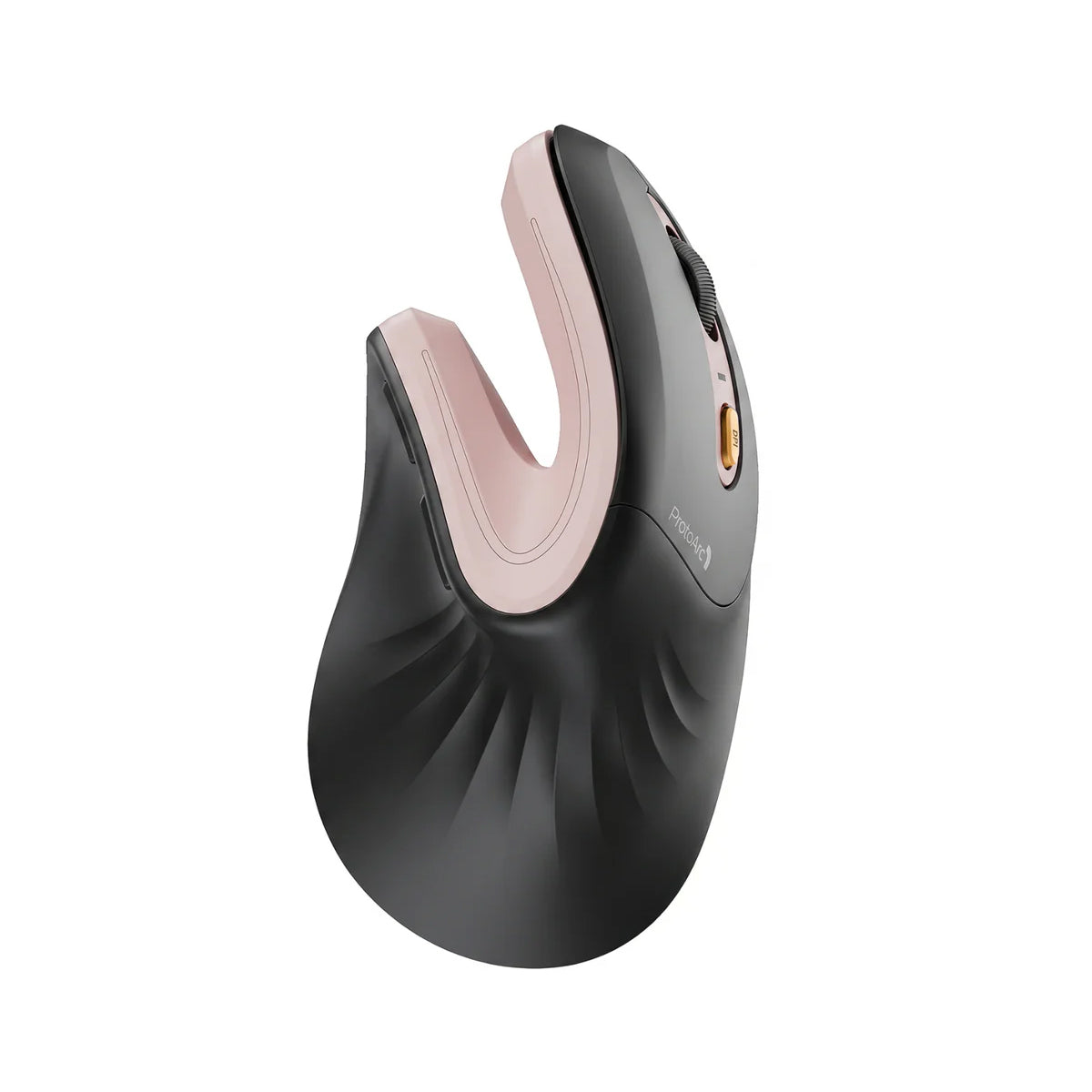 ProtoArc EM11 NL Rechargeable Multi-Device Ergonomic Vertical Mouse (Black, Black/Green, White, Black/Blue, Black/Gold, White/Gold, Pink, Black/Grey, Black/Purple, Black/Pink)