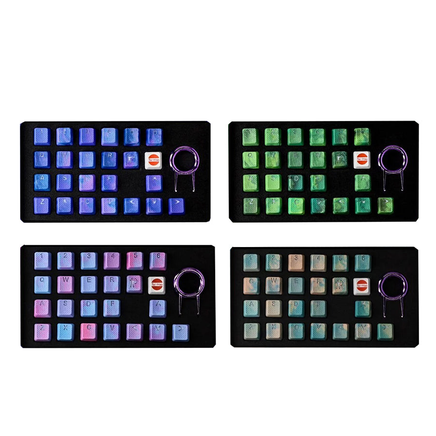 Taihao Rubber Double Shot Backlit Gaming Keycaps Set For Cherry MX Switch Type (23-Keys)