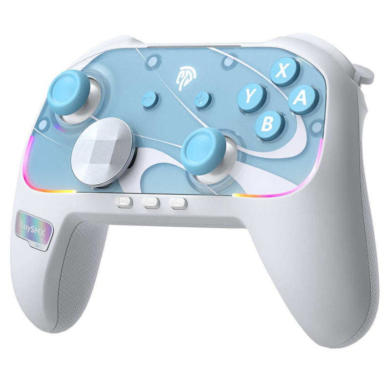 EasySMX S10 Gaming Controller with TMR Sticks, HD Rumble, Swappable D-pad
