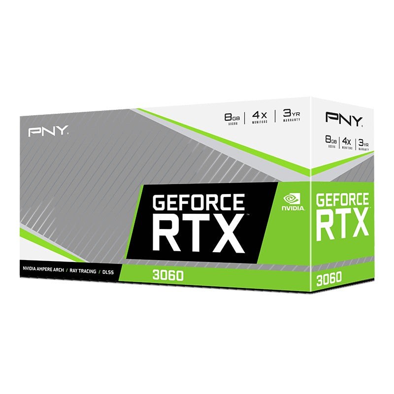 PNY GeForce RTX 3060 8GB Verto Dual Fan Graphics Card