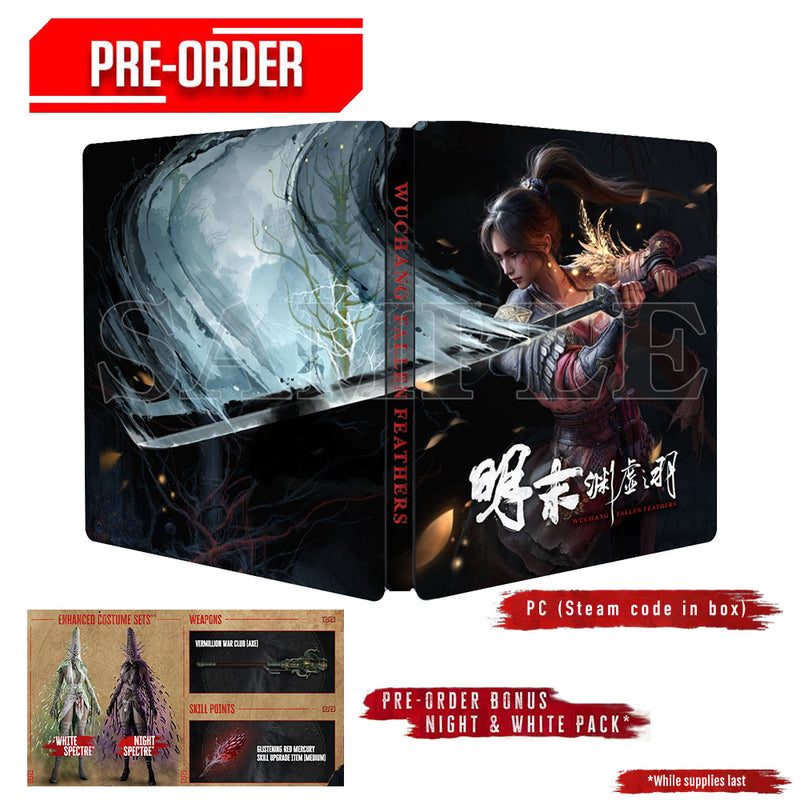WUCHANG: Fallen Feathers PC (Steam code in box) Pre-Order Downpayment