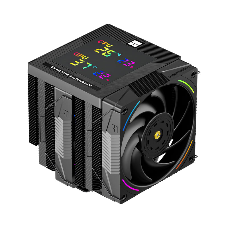 Thermalright Phantom Spirit 120 Digital Evo Dual Tower CPU Air Cooler (Black)