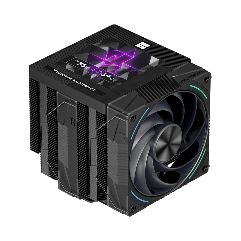Thermalright Phantom Spirit 120 Vision Evo Dual Tower CPU Air Cooler (Black)