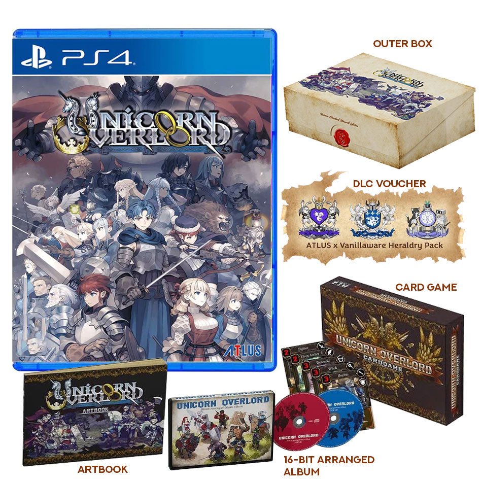 PS4 Unicorn Overlord Limited Edition Reg.3