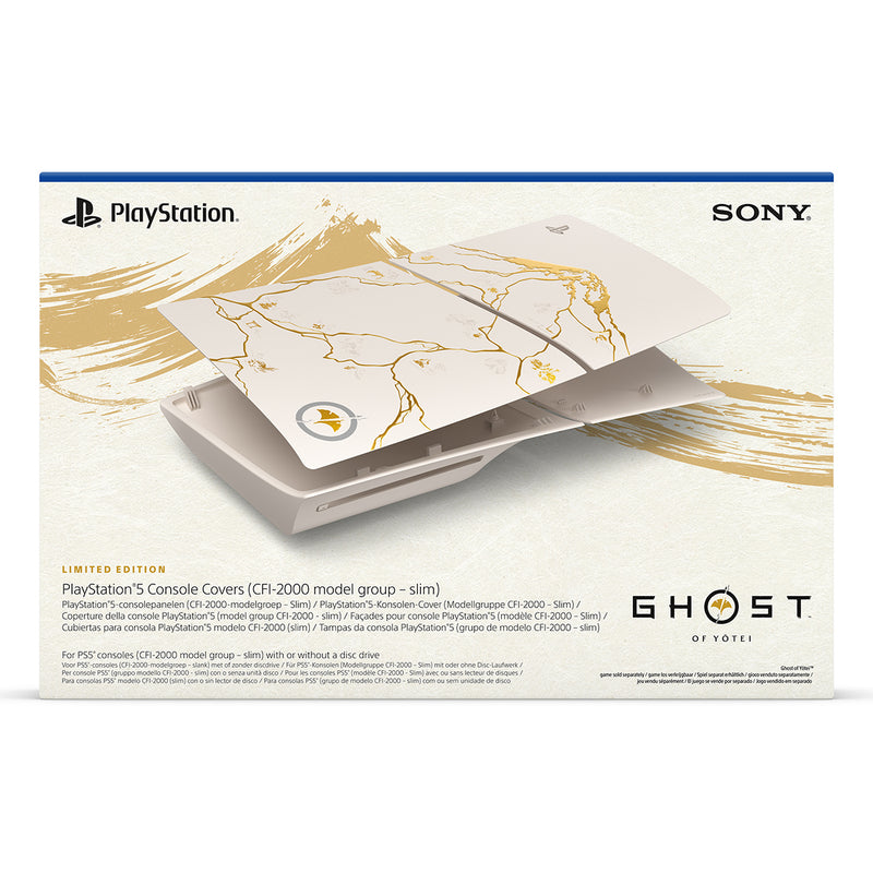 PS5 Console Covers Ghost of Yotei Gold Limited Edition Pre-Order Downpayment