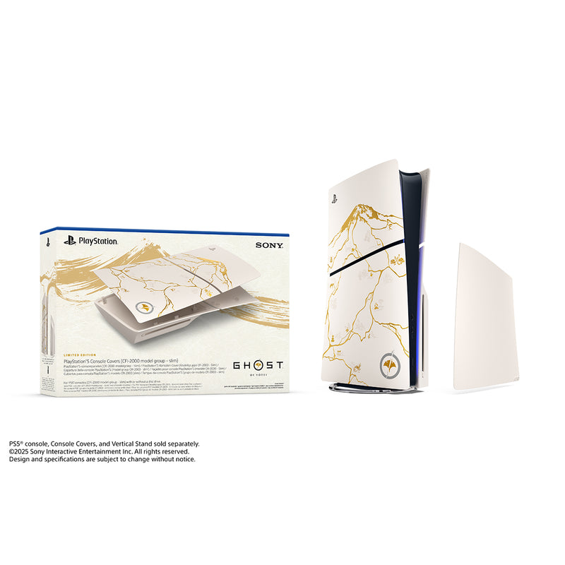 PS5 Console Covers Ghost of Yotei Gold Limited Edition Pre-Order Downpayment