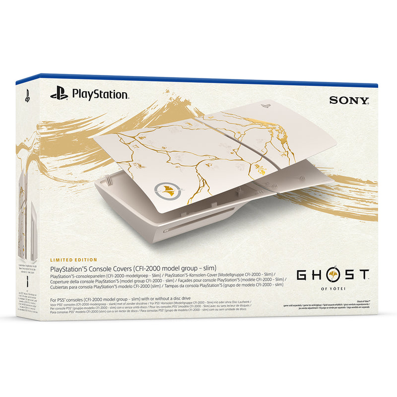 PS5 Console Covers Ghost of Yotei Gold Limited Edition Pre-Order Downpayment