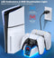 OIVO Dual Controller Charging Station for PS5 / PS5 Edge Controller (White) (IV-P5322B)