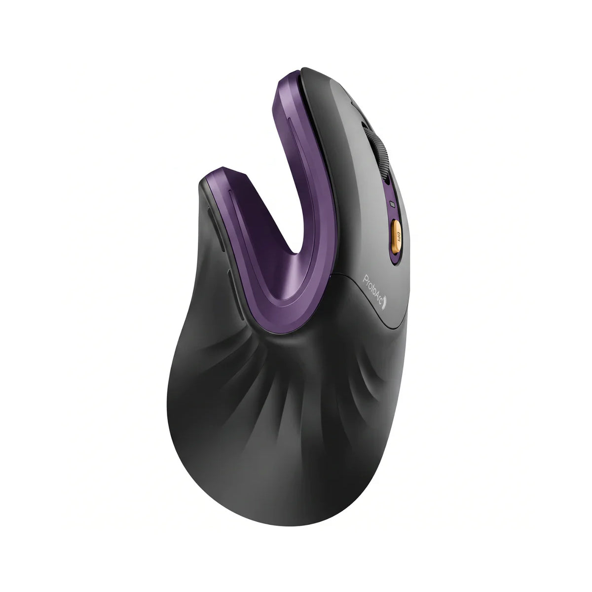 ProtoArc EM11 NL Rechargeable Multi-Device Ergonomic Vertical Mouse (Black, Black/Green, White, Black/Blue, Black/Gold, White/Gold, Pink, Black/Grey, Black/Purple, Black/Pink)