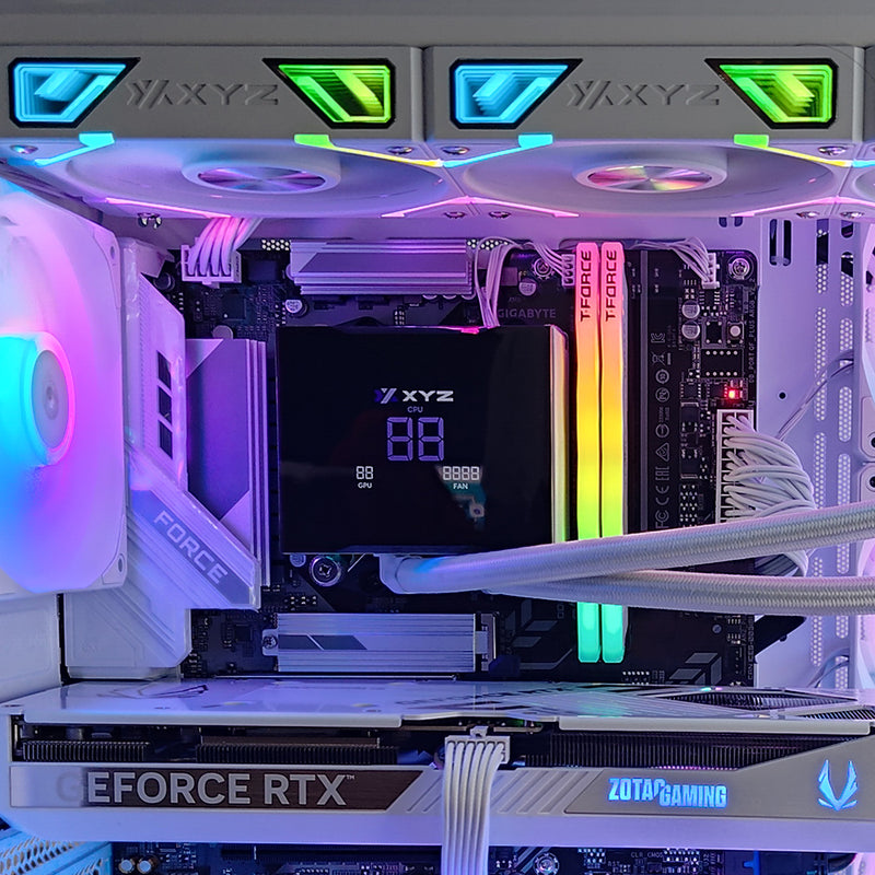 Aurora Tesseract X 2D White Desktop Gaming PC | DataBlitz