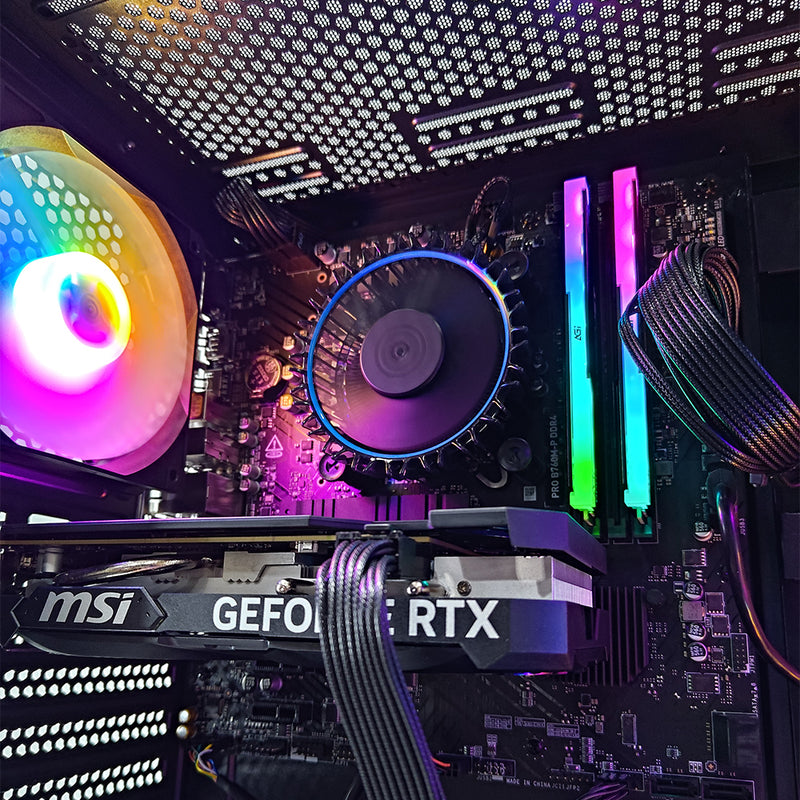 Alpha Breeze Black Desktop Gaming PC