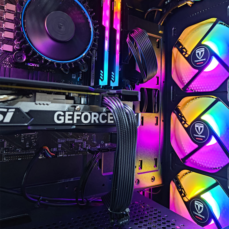 Alpha Breeze Black Desktop Gaming PC