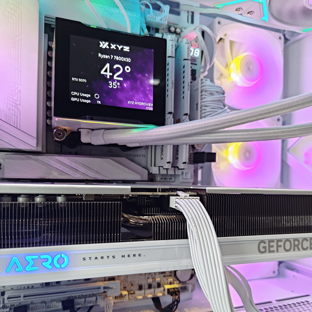 Optima Qubex White Desktop Gaming PC | DataBlitz