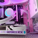 Sigma Z20 Pink/White Desktop Gaming PC | DataBlitz