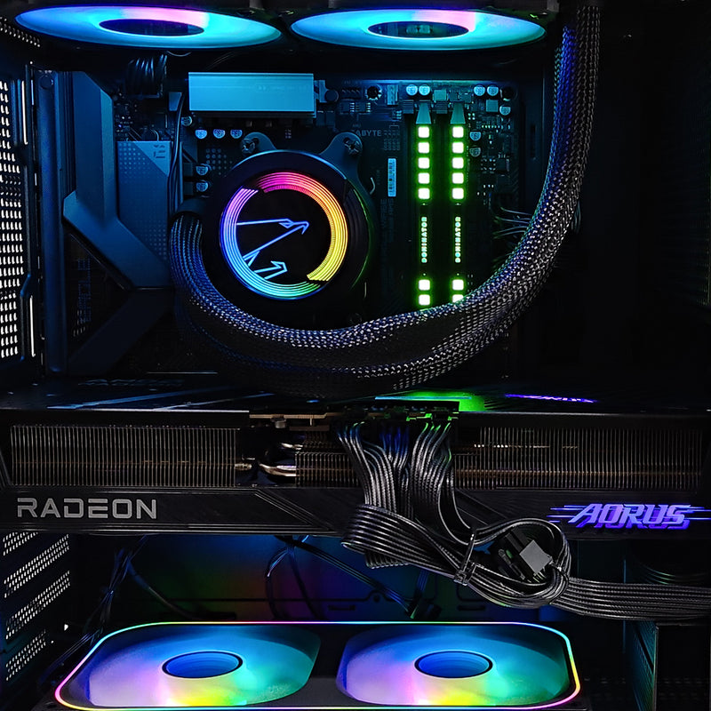 Optima D41 with DS8 Display Black Desktop Gaming PC