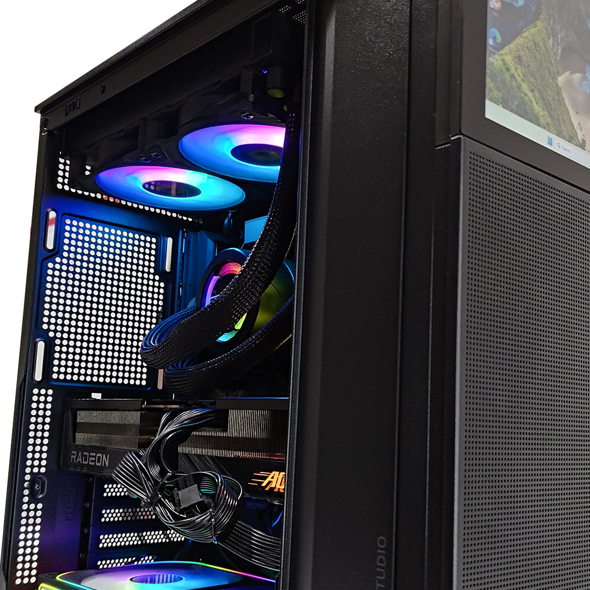 Optima D41 with DS8 Display Black Desktop Gaming PC