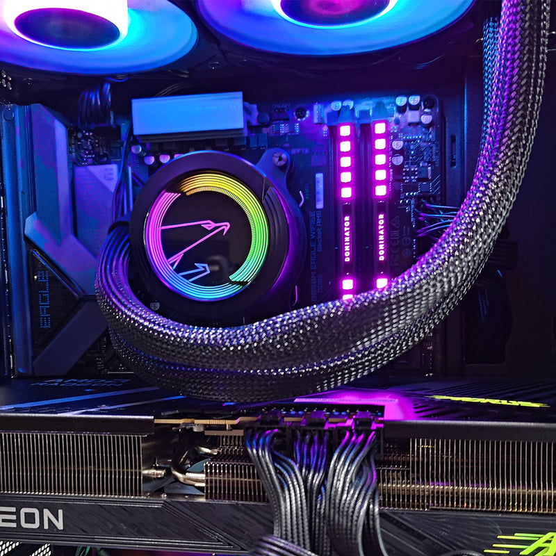 Optima D41 with DS8 Display Black Desktop Gaming PC