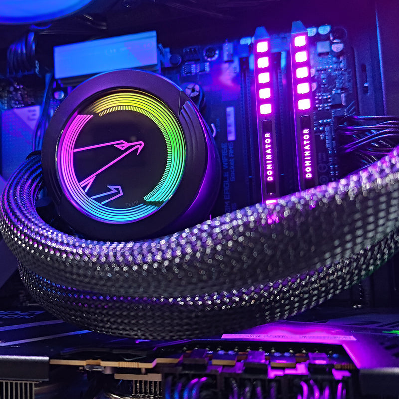 Optima D41 with DS8 Display Black Desktop Gaming PC