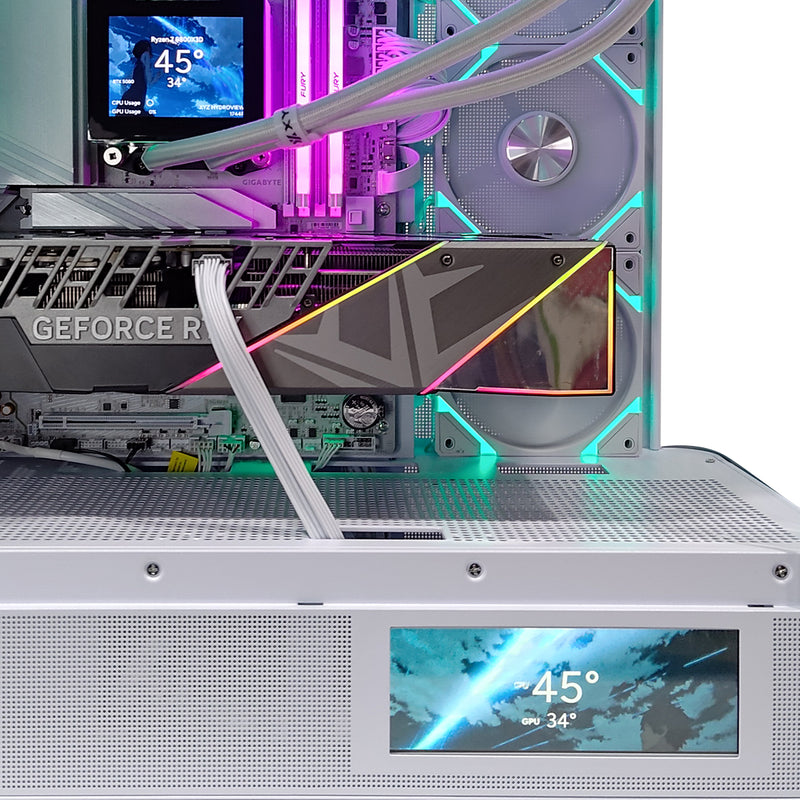 Ultra Quantum White Desktop Gaming PC