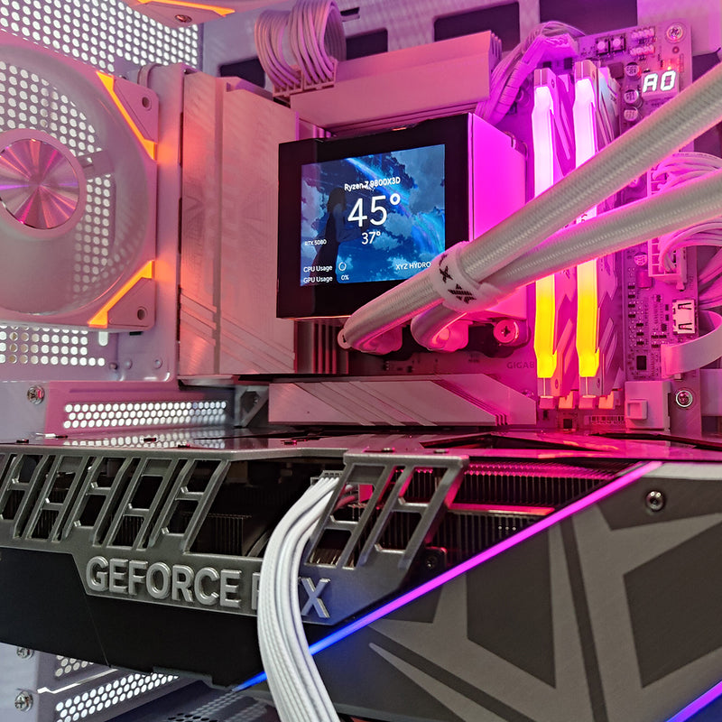 Ultra Quantum White Desktop Gaming PC