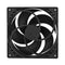 Arctic P14 Pressure-Optimised 140mm Single Fan (Black) (ACFAN00123A)