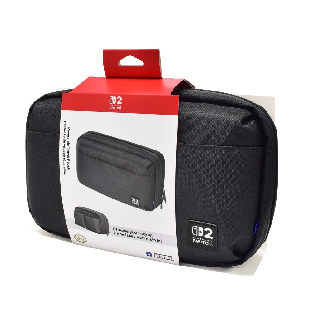 Hori Reversable Travel Pouch Nintendo Switch 2 (Black) (NSX-026A)