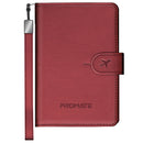 Promate PassMate Anti-Loss Slim Leather Passport Holder with RFID Protection & Smart Tracking