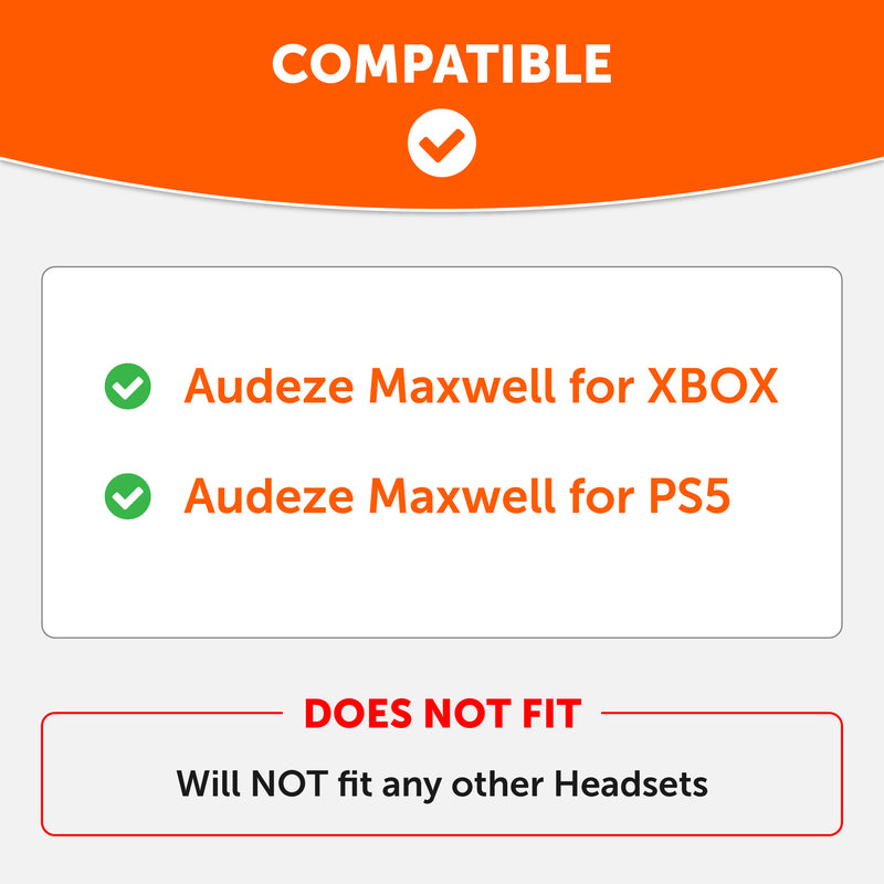 Wicked Cushions WC Silicone HeadbandZ for Audeze Maxwell V2 