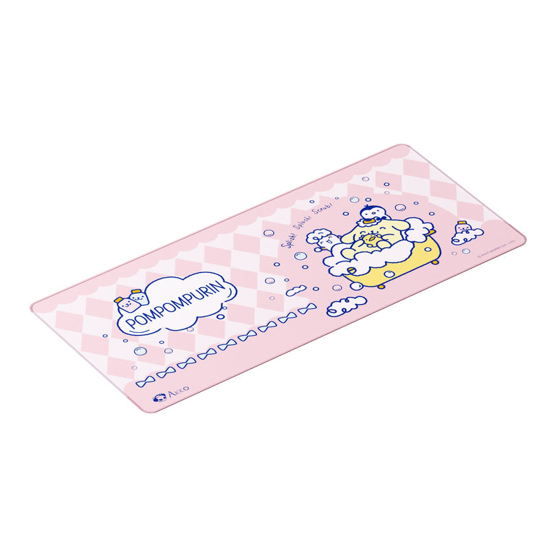 Akko Pompompurin Mouse Pad (900x400mm) (Pink, Yellow)