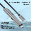 Promate PortLink-C3 100W Power Delivery Dual USB-C 150cm Port Data & Charge Cable