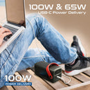 Promate PowerMine-80Pro 80000mAh High-Capacity 100W Ultra-Fast-Charging Power Pack

