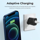 Promate Powerport-20PD 20W Power Delivery USB-C Wall Charger EU (Black)