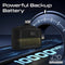 Promate PowerUp-10 Duo 10000mAh 20W Ultra-Compact Fast Charging PowerBank with Dual Folding USB-C