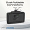 Promate PowerUp-10 Duo 10000mAh 20W Ultra-Compact Fast Charging PowerBank with Dual Folding USB-C