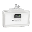 Promate PowerUp-10 Duo 10000mAh 20W Ultra-Compact Fast Charging PowerBank with Dual Folding USB-C